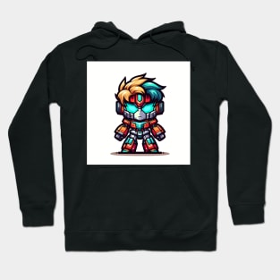 Chibi mecha robot boy Hoodie